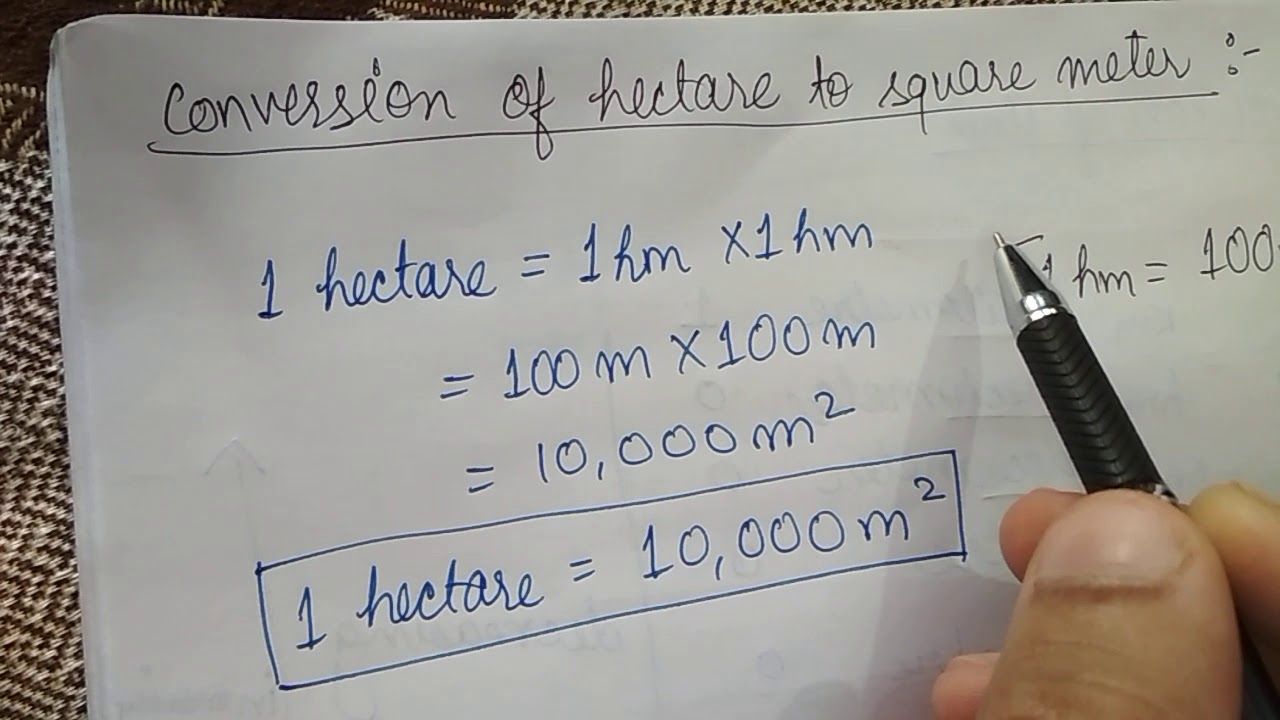 The Ultimate Guide: 1 Hectare to Square Meter Conversion