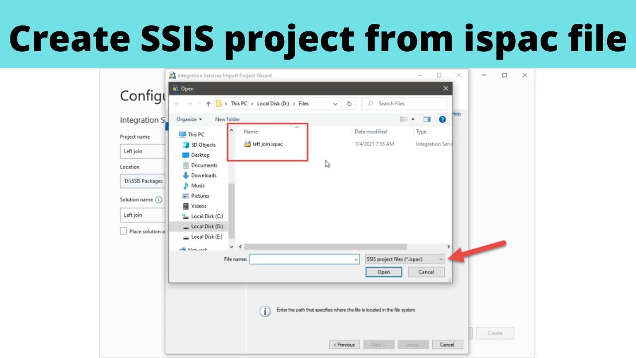 12 Create Ssis Project From Ispac File Ssis Real Time Scenarios Examples 12 Create Ssis Project From Ispac File Ssis Real Time Scenarios Examples
