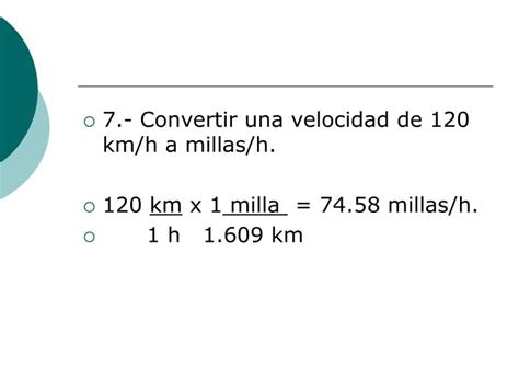 Un Viaje: 120 km a Millas