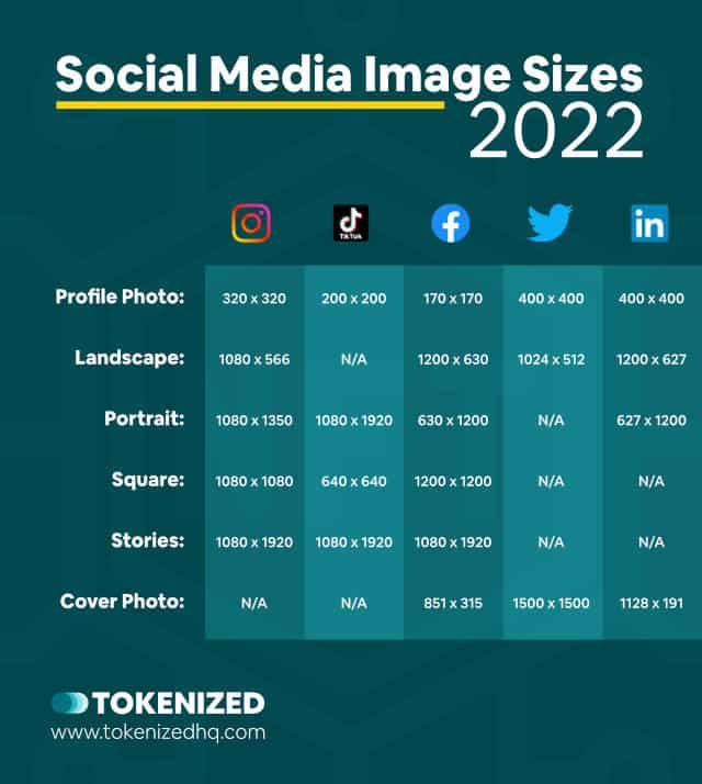 2023 Social Media Image Sizes For All Networks Cheatsheet 2023 Social Media Image Sizes For All Networks Cheatsheet