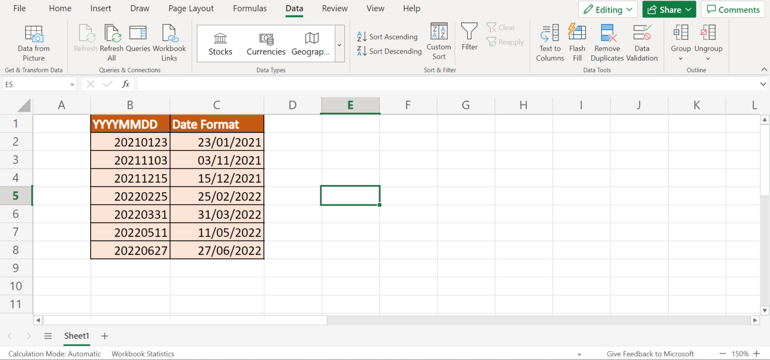 3 Ways To Convert Yyyymmdd To Date In Excel 3 Ways To Convert Yyyymmdd To Date In Excel