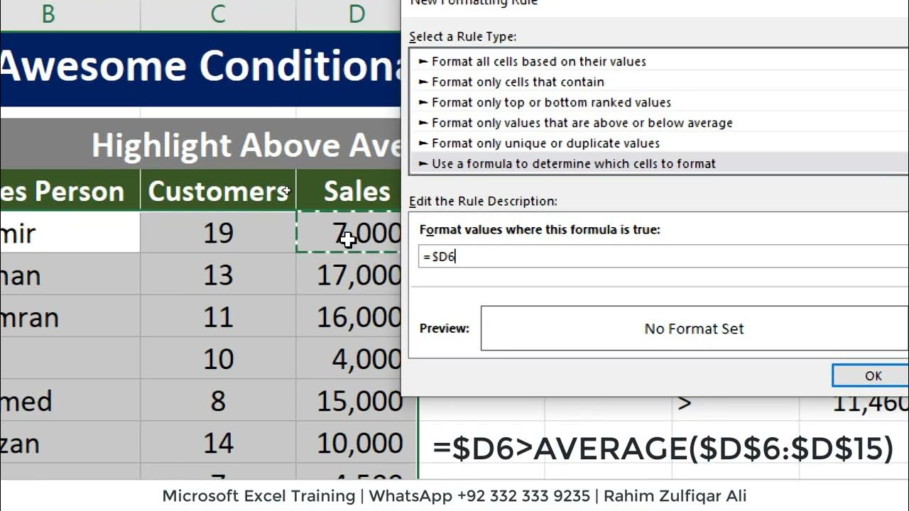 6 Awesome Conditional Formatting Tips Tricks In Microsoft Excel Youtube