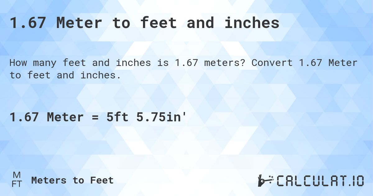 The 67-Meter Mystery: Unveiling the Length in Feet
