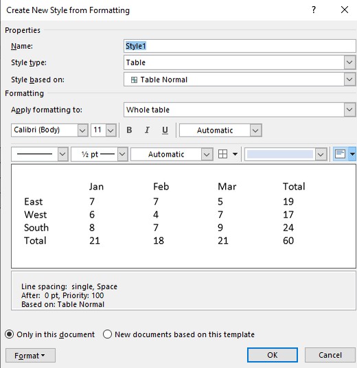 7 2 Create Custom Table Styles
