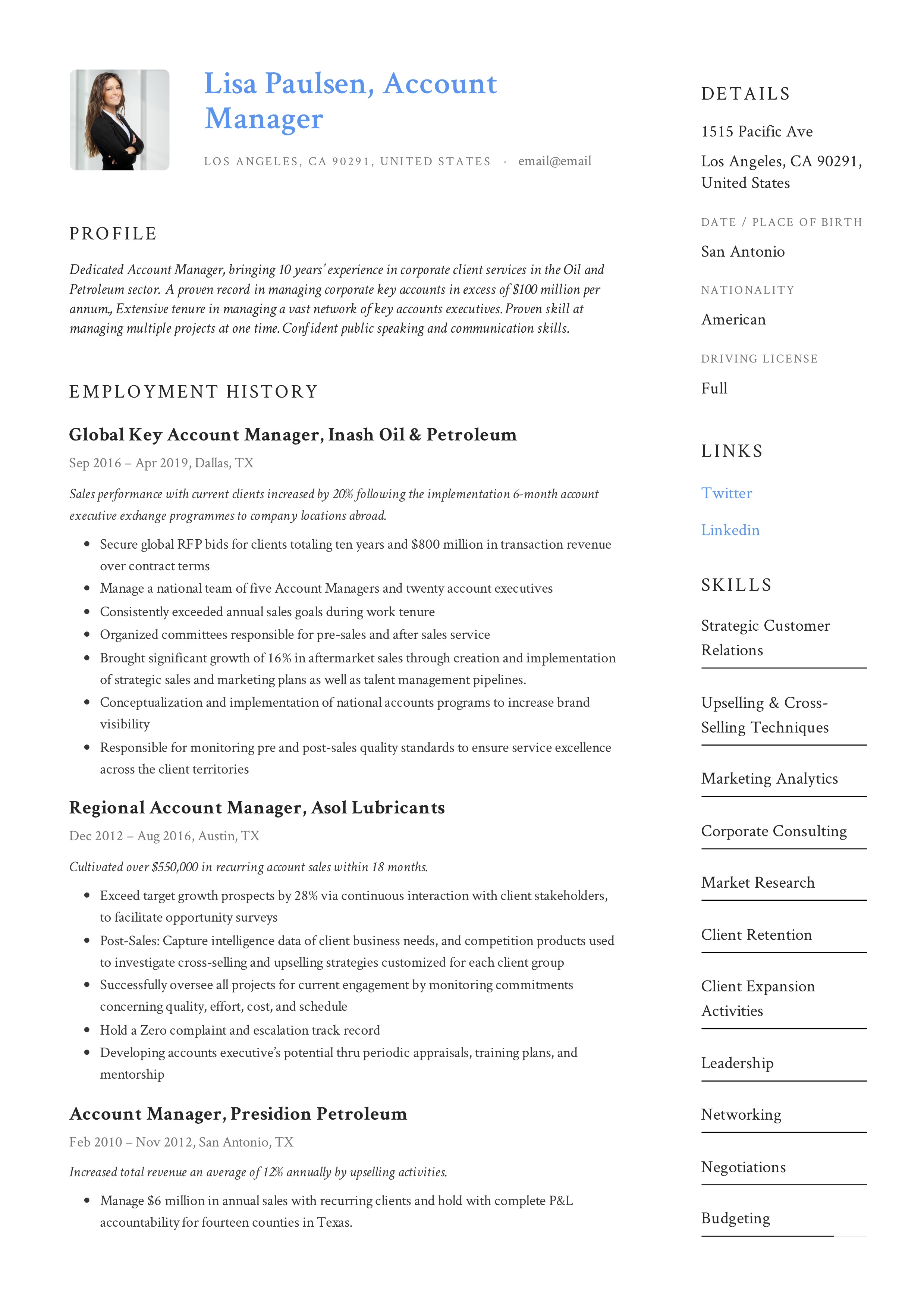 Account Manager Resume The Only Writing Guide You Ll Need Account Manager Resume The Only Writing Guide You Ll Need
