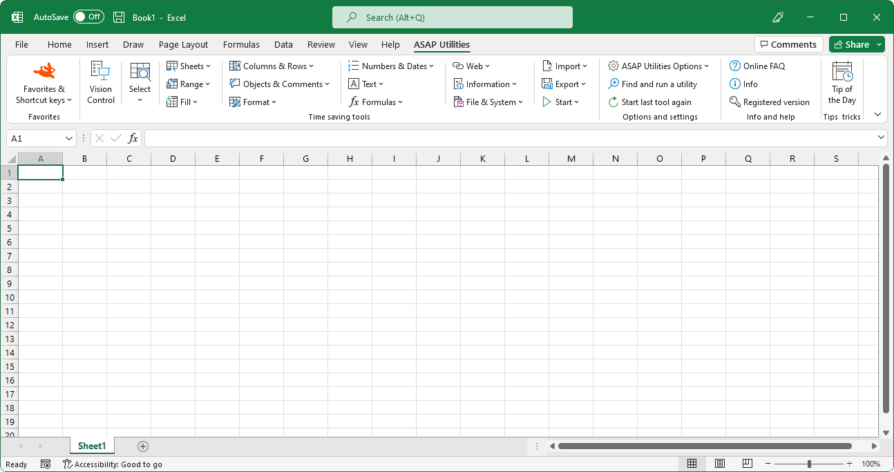 Asap Utilities For Excel The Popular Add In For Excel Users Easy To Use Tools That Save Time Asap Utilities For Excel The Popular Add In For Excel Users Easy To Use Tools That Save Time