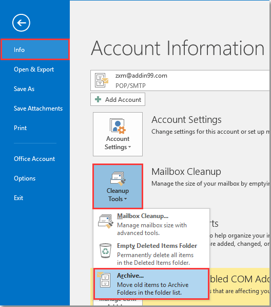 Junk Email? Bye! Outlook's Auto-Delete Trick