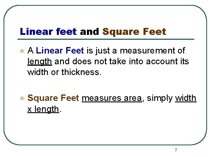 Calculating Board Feet Linear Feet Square Feet Ted Calculating Board Feet Linear Feet Square Feet Ted