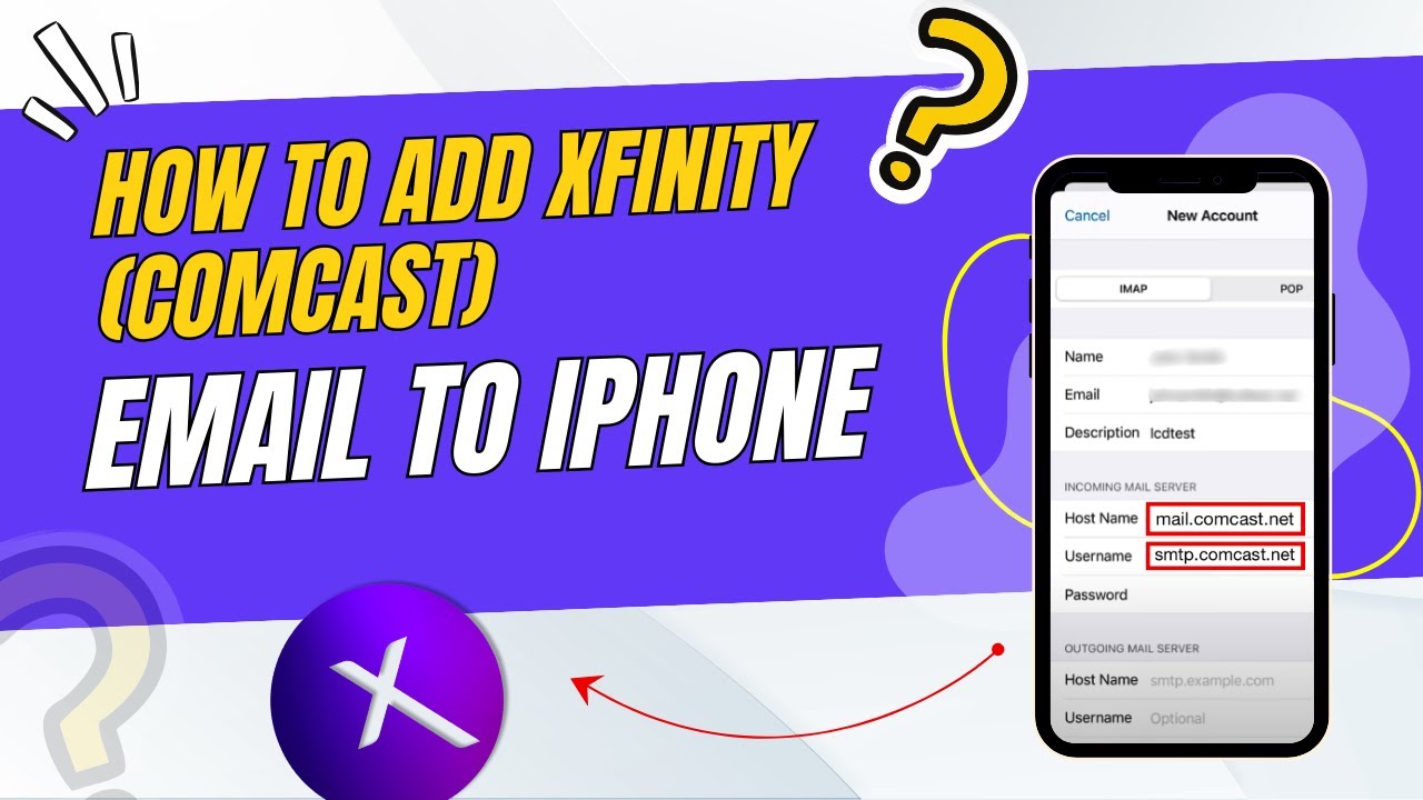 Set Up Comcast Email on Your iPhone