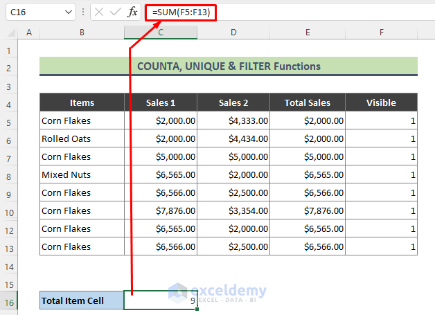 Mastering COUNTIF for Visible Cells: 5 Tips Mastering COUNTIF for Visible Cells: 5 Tips