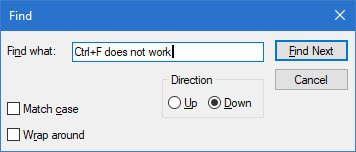 Unraveling the Mystery: Why Ctrl F Fails? Unraveling the Mystery: Why Ctrl F Fails?