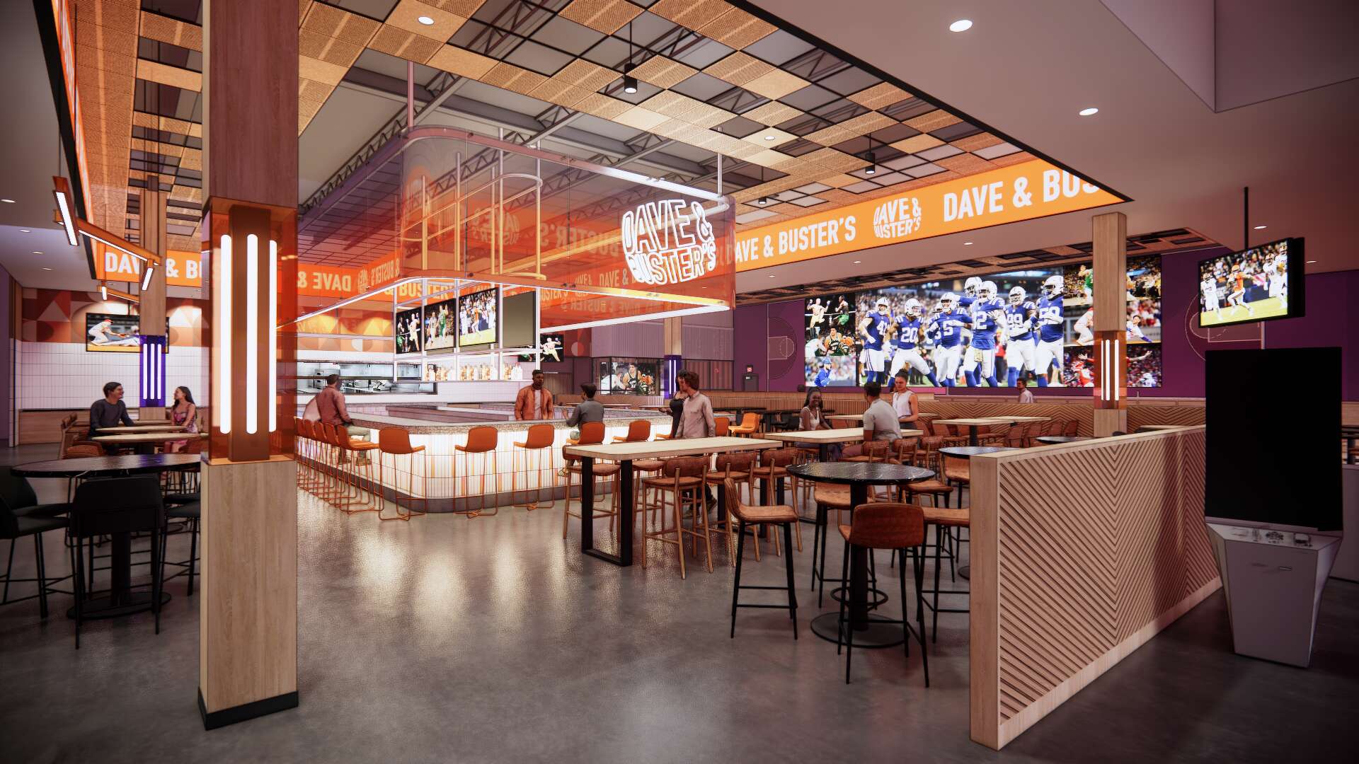 Dave Buster S Unveils New Vision At Friendswood Location Dave Buster S Unveils New Vision At Friendswood Location