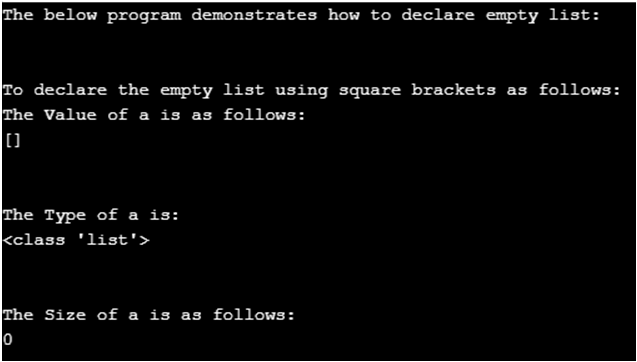 How to Create an Empty List in Python