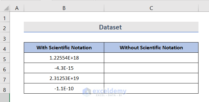 Say Goodbye to Scientific Notation in Excel