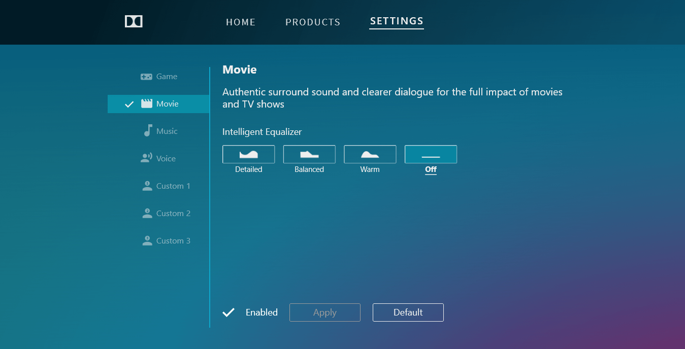 Dolby Access: The Ultimate Movie Mode