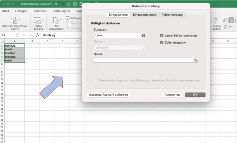 Dropdown Liste In Excel Erstellen Mit Video Dropdown Liste In Excel Erstellen Mit Video