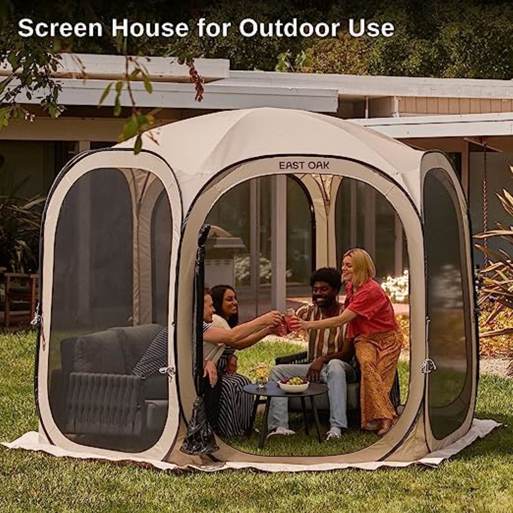 East Oak Screen House Tent Pop Up Review Portable Screen Room Canopy Instant Screen Tent 12 X East Oak Screen House Tent Pop Up Review Portable Screen Room Canopy Instant Screen Tent 12 X