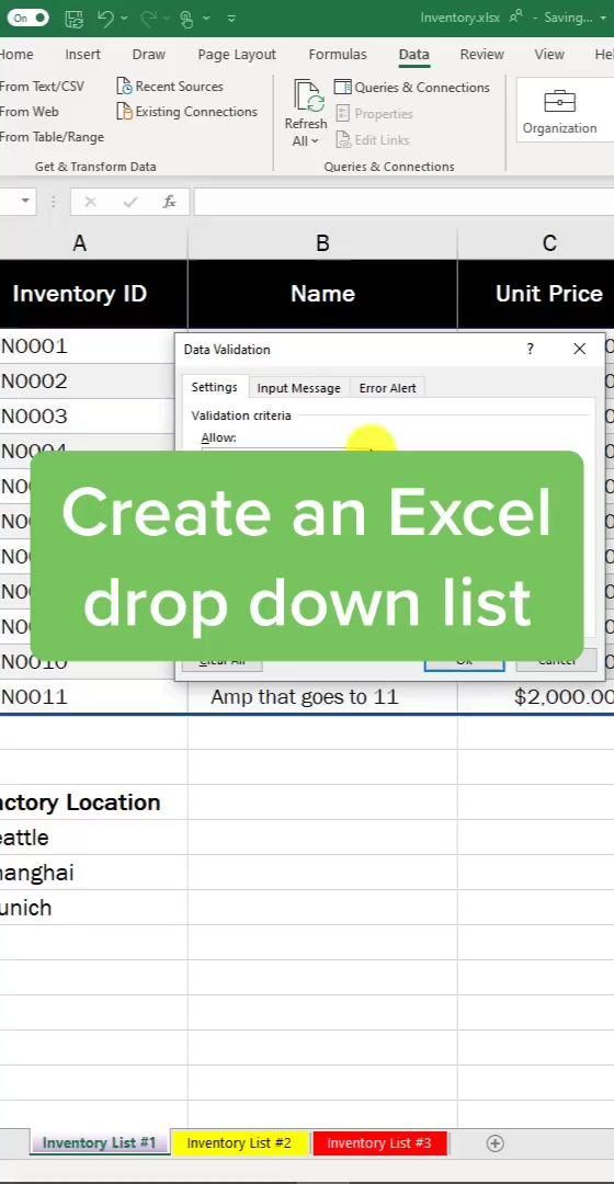 Excel Drop Down Lists Artofit Excel Drop Down Lists Artofit