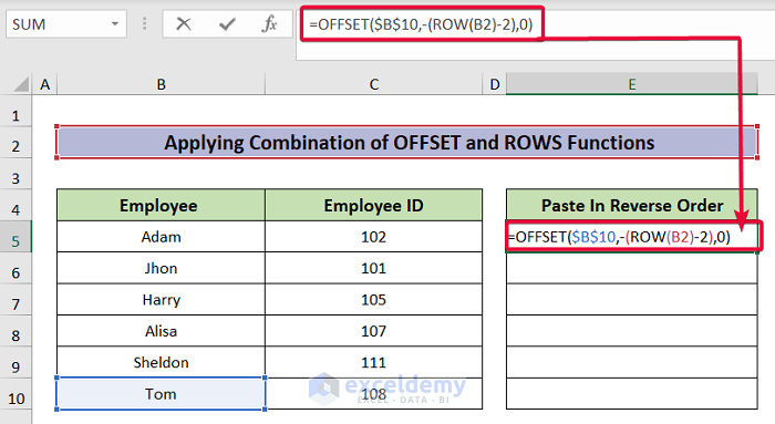 Excel Tip: Paste with a Twist