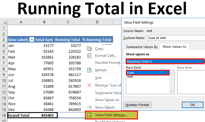 Master Excel Pivot Tables with Running Totals