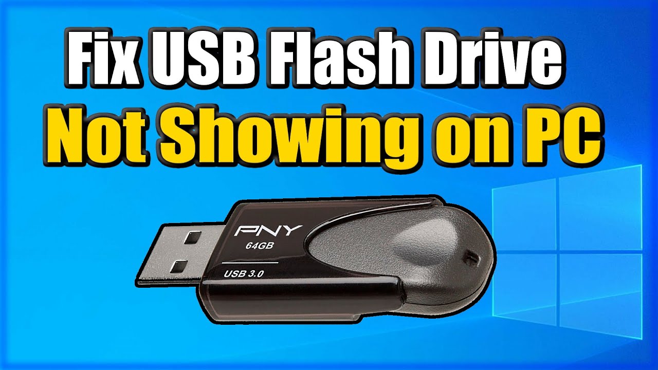 Tips To Fix A Missing Flash Drive