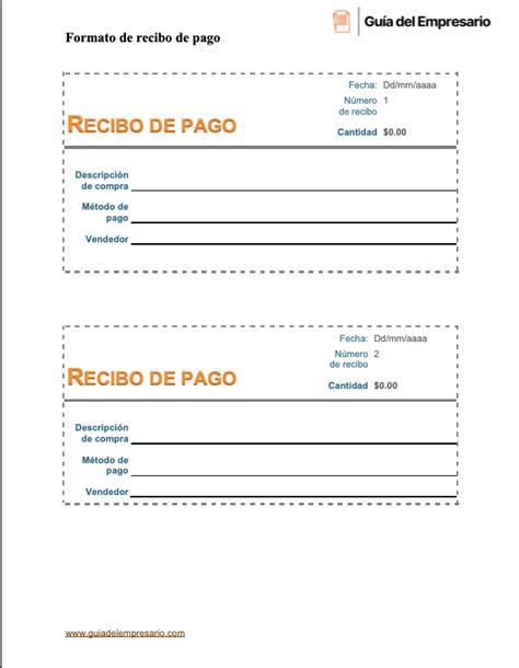 Mastering the Art of Payment Receipt Formatting