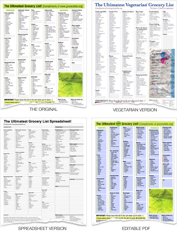 Free Downloads Grocerylists Org Free Downloads Grocerylists Org