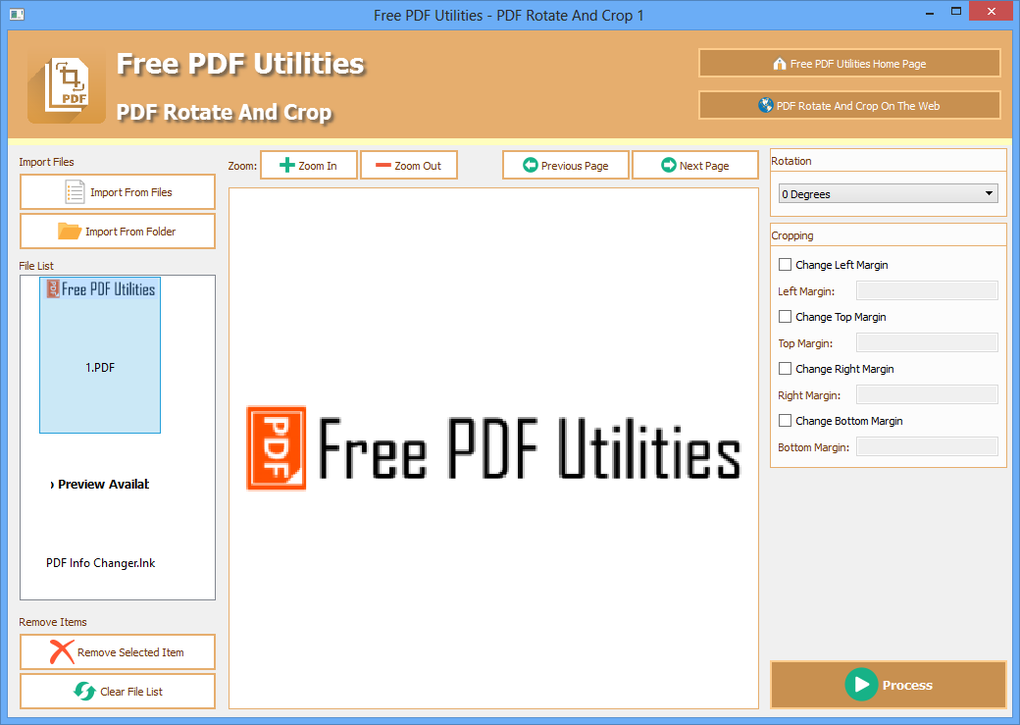 Free Pdf Utilities Pdf Rotate And Crop Download
