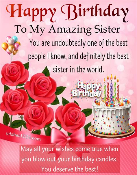 Creative Happy Birthday Ideas for Sisters