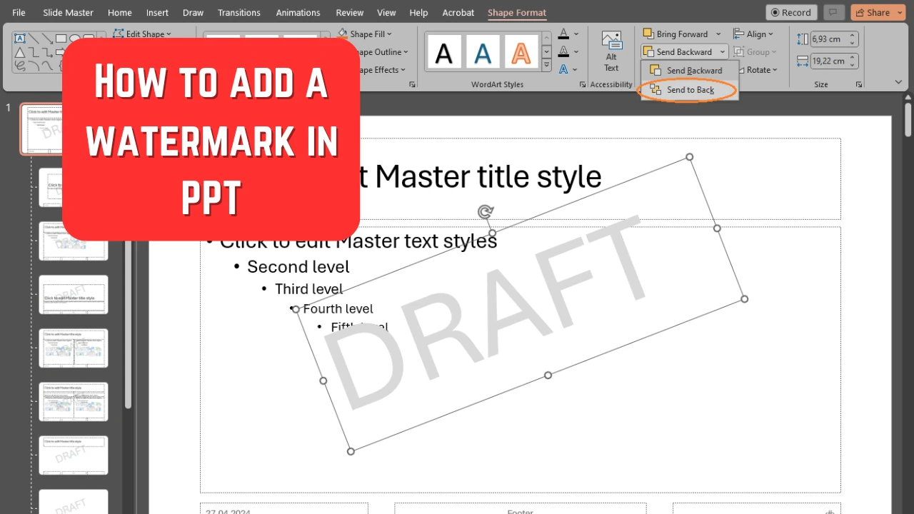 How To Add A Watermark In Powerpoint Watermarkly Blog How To Add A Watermark In Powerpoint Watermarkly Blog