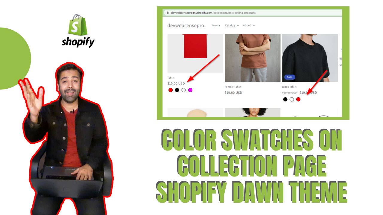 How To Add Color Swatches On Shopify Collection Page How To Add Color Swatches On Shopify Collection Page