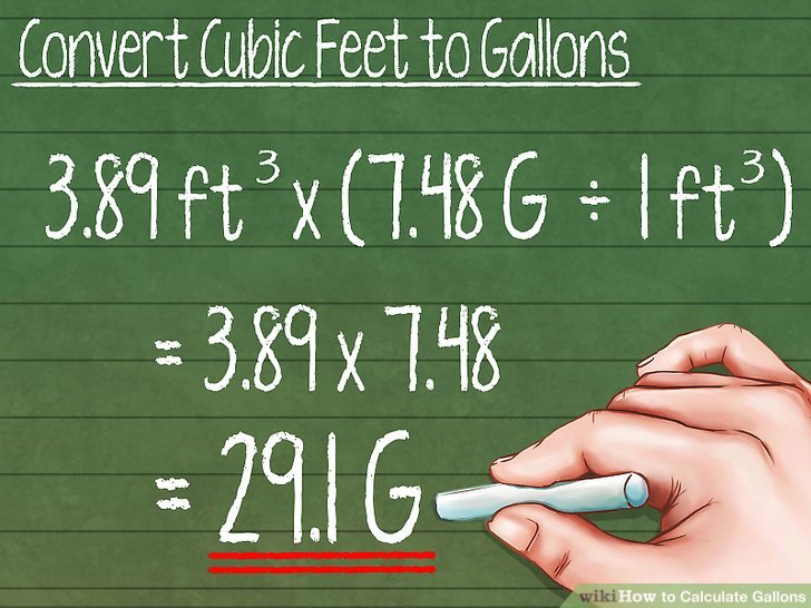 How To Calculate Gallons With Pictures Wikihow