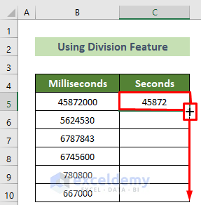 How To Convert Milliseconds To Seconds In Excel 2 Quick Ways How To Convert Milliseconds To Seconds In Excel 2 Quick Ways