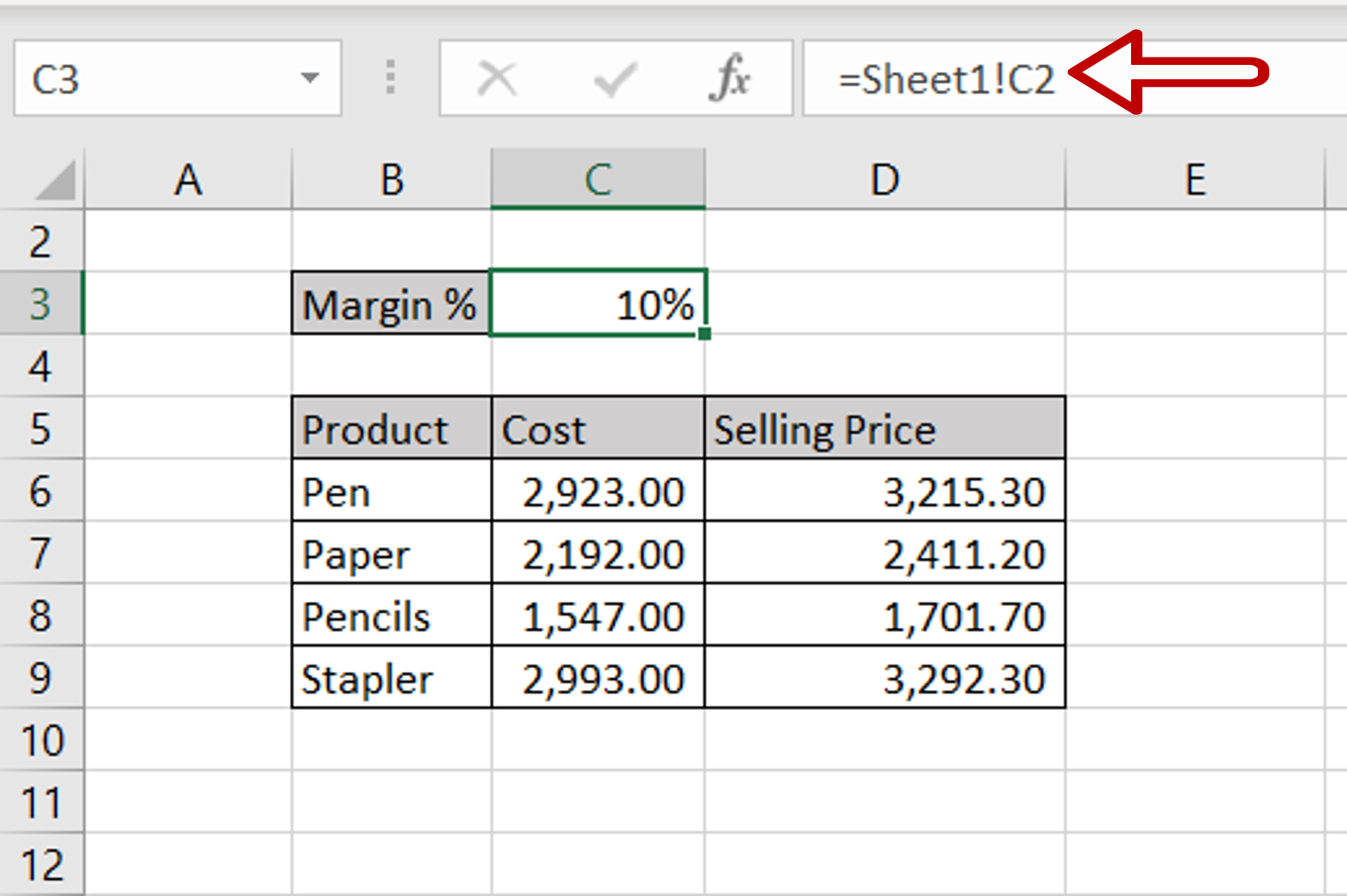 How to Instantly Copy Cells Across Sheets