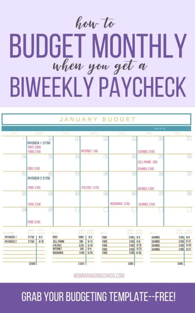 How To Create A Bill Pay Schedule Paycheck Budget Artofit How To Create A Bill Pay Schedule Paycheck Budget Artofit