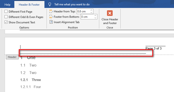 How To Delete A Horizontal Line In Headers And Footers R Word How To Delete A Horizontal Line In Headers And Footers R Word