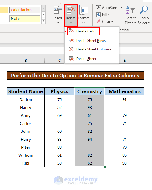 How To Delete Extra Columns In Excel 7 Methods Exceldemy How To Delete Extra Columns In Excel 7 Methods Exceldemy
