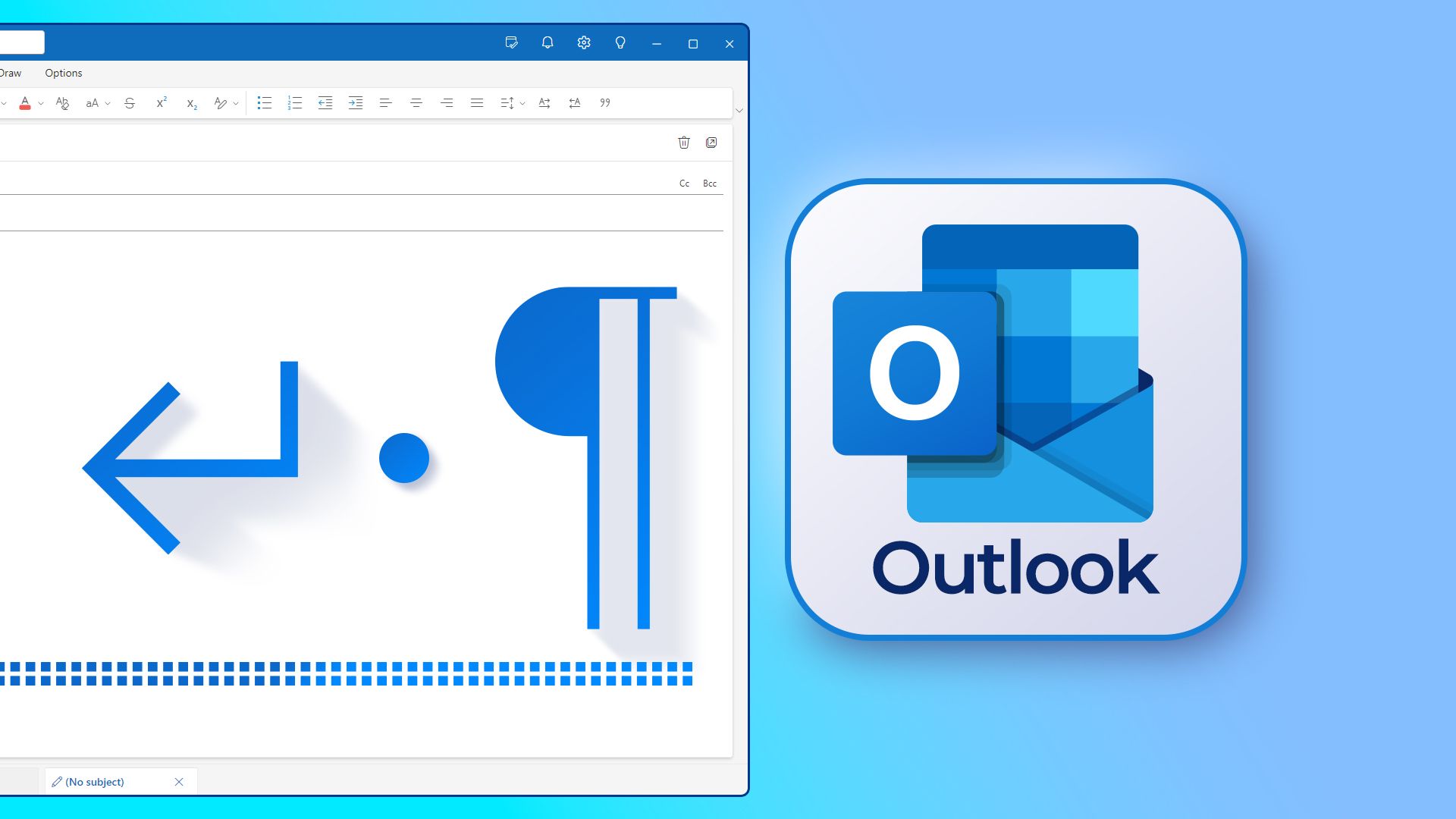 How To Display Non Printing Characters In Microsoft Outlook How To Display Non Printing Characters In Microsoft Outlook