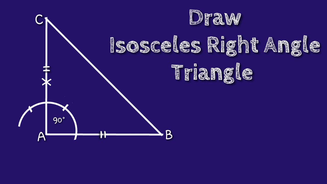 The Ultimate Guide to Drawing Isosceles Right Triangles