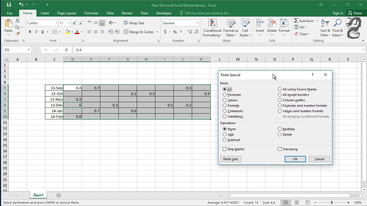 How To Fill Empty Cells With 0 In Excel Youtube How To Fill Empty Cells With 0 In Excel Youtube