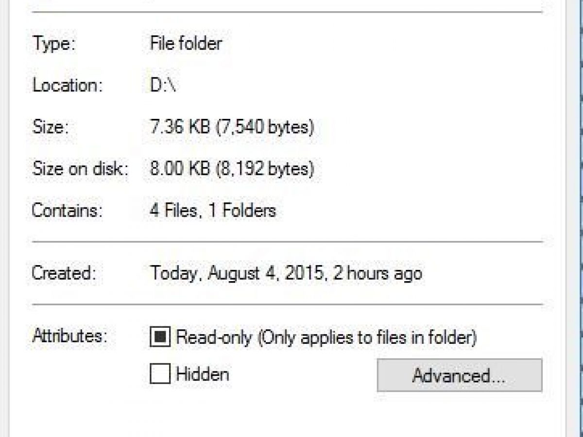 How To Fix Folders Reverting To Read Only On Windows 10 How To Fix Folders Reverting To Read Only On Windows 10