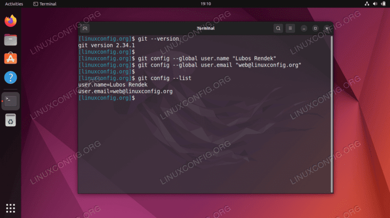 How To Install Git On Ubuntu 22 04 Lts Jammy Jellyfish Linux Linux Tutorials Learn Linux