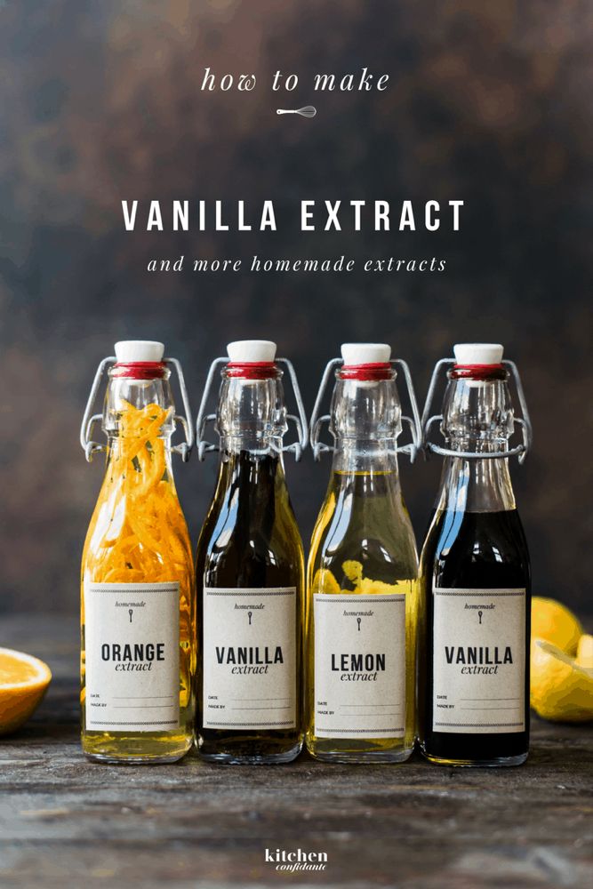 How To Make Homemade Extracts Easy Vanilla Extract Recipe More How To Make Homemade Extracts Easy Vanilla Extract Recipe More