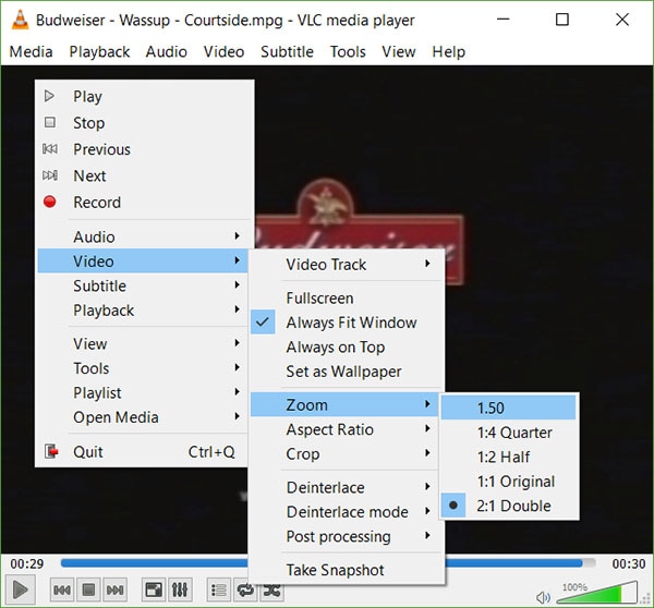 How To Zoom In On Videos In Vlc Windows Mac 2024