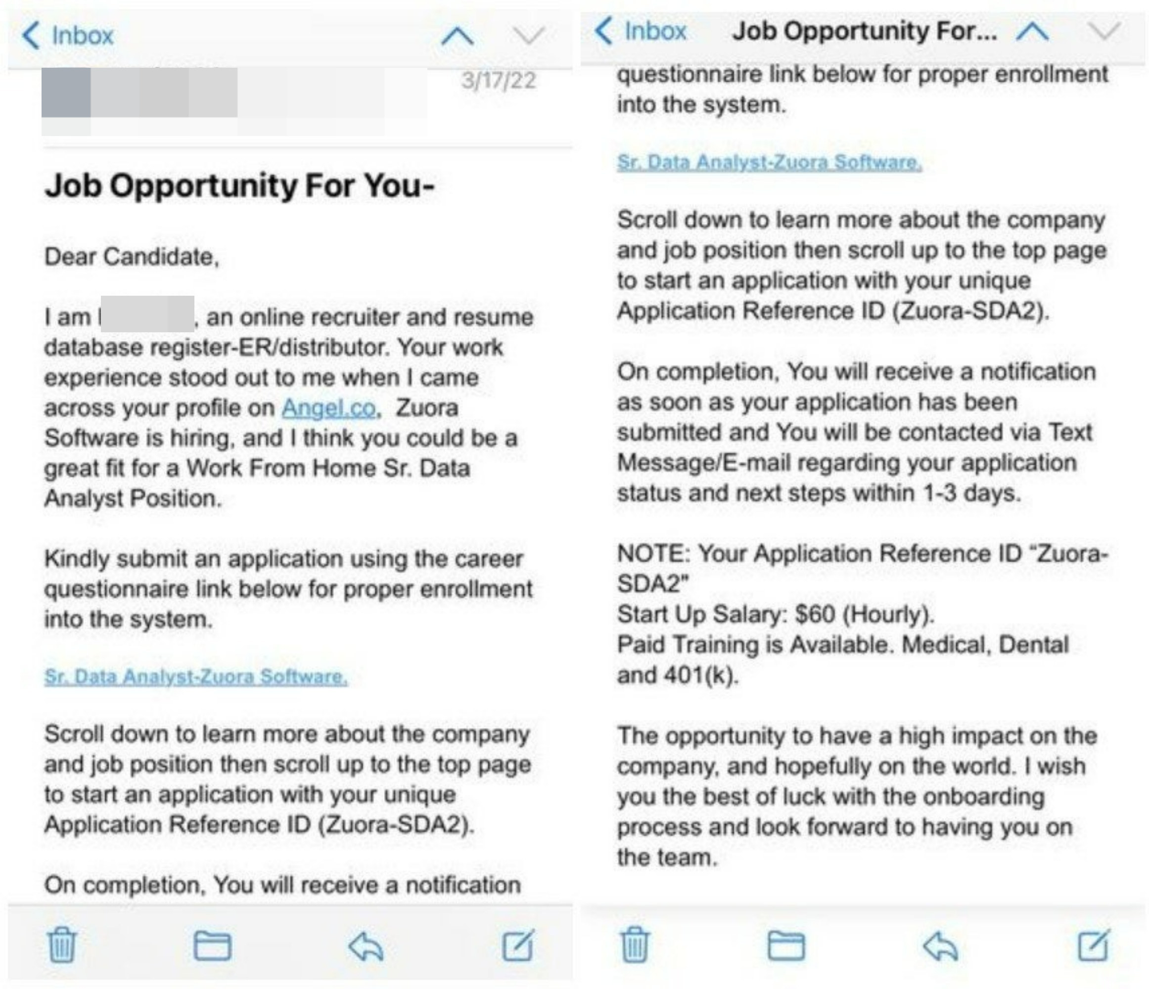 I Found A Fake Job Listing Looking For Remote Workers Who Have Been Displaced By Covid 19 This I Found A Fake Job Listing Looking For Remote Workers Who Have Been Displaced By Covid 19 This