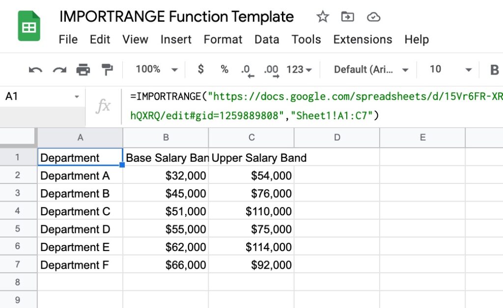 5 Tips: Google Sheets Import Range