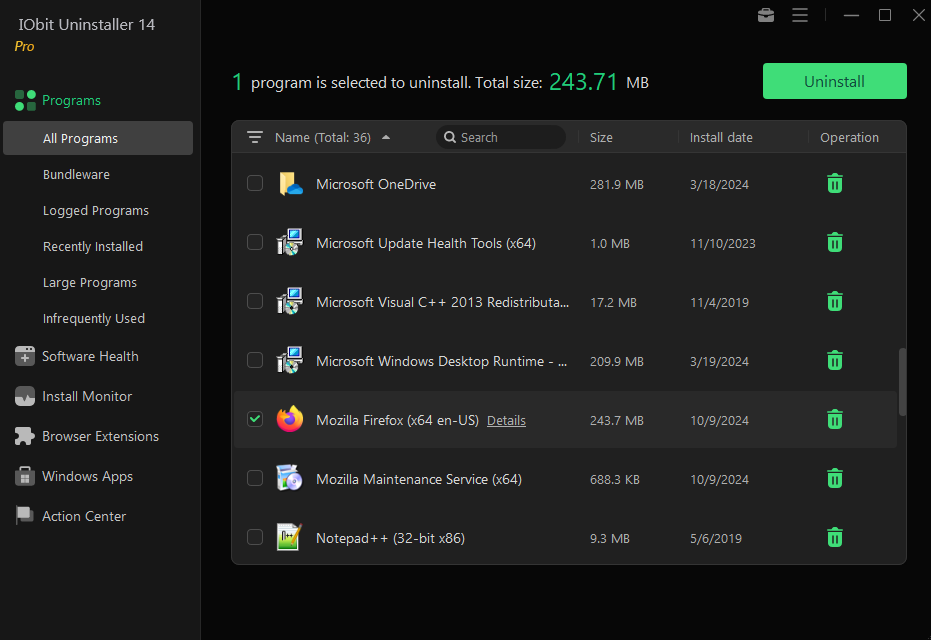The IoBit Uninstaller: Why Admin Rights?