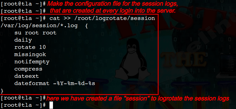 Logrotate In Linux With Example Taste The Linux Logrotate In Linux With Example Taste The Linux