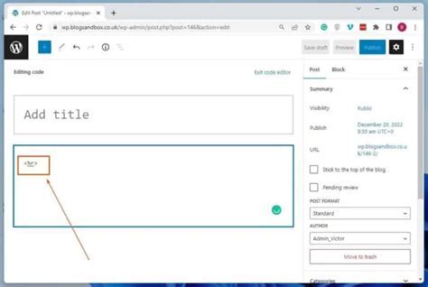 Add a Horizontal Line to Your Footer