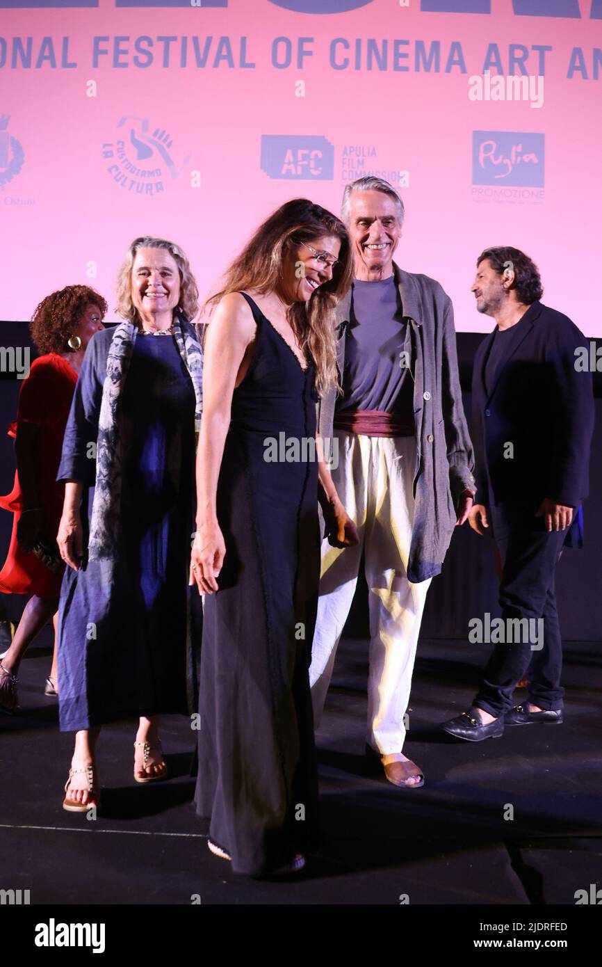 Ostuni 21St June 2022 Ostuni Brindisi In The Photo The Actress Marisa Tomei With Geremy Ostuni 21St June 2022 Ostuni Brindisi In The Photo The Actress Marisa Tomei With Geremy